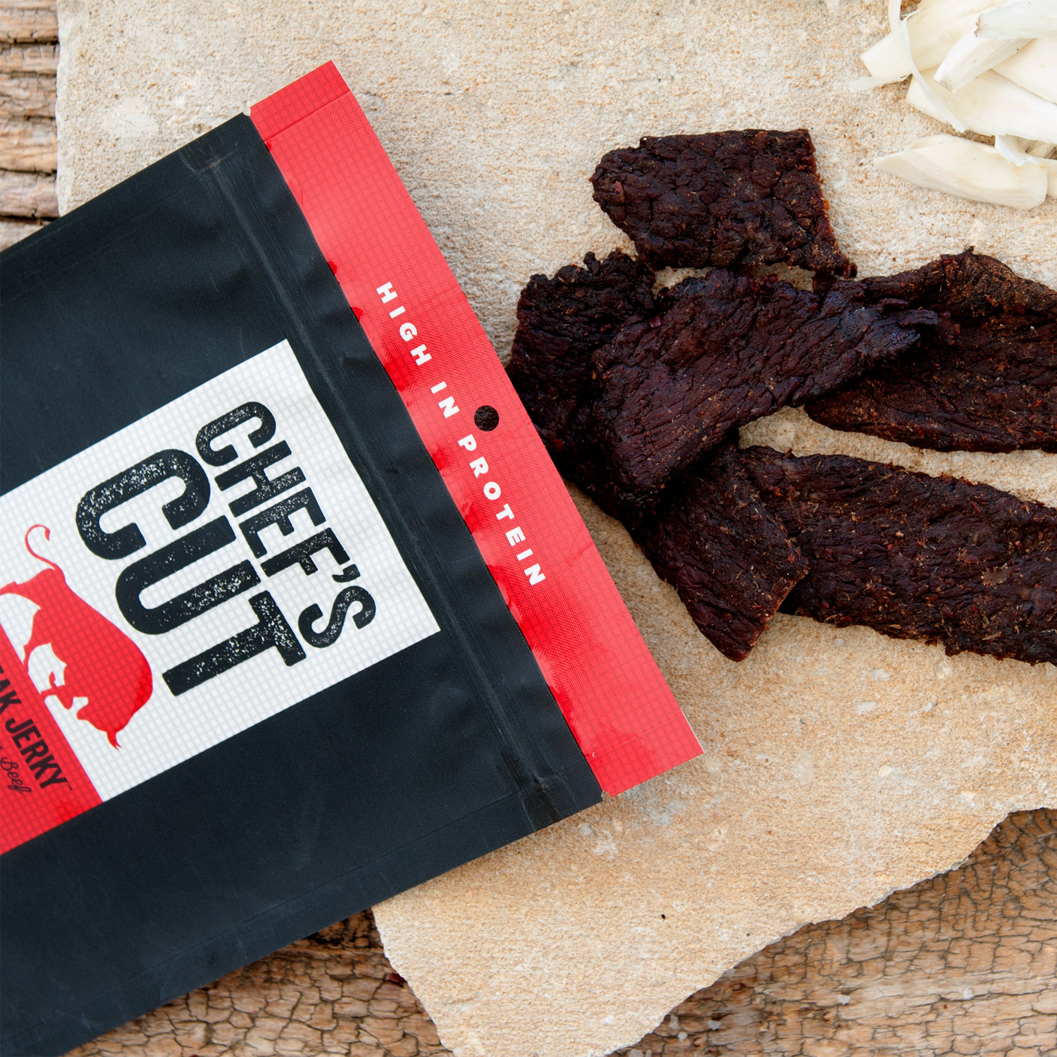 Real Steak Jerky // Original Recipe // 4 pack Chef's Cut Real Jerky