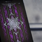 2-Deck Set // Artifice Purple & White Playing Cards