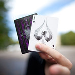 2-Deck Set // Artifice Purple & White Playing Cards