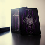 2-Deck Set // Artifice Purple & White Playing Cards