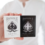 2-Deck Set // Bicycle Ghost & Black Ghost Playing Cards