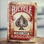 2-Deck Set // Bicycle Vintage 1800 & Pressers Playing Cards