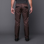 Slim Fit 762 // Brown (36WX32L)