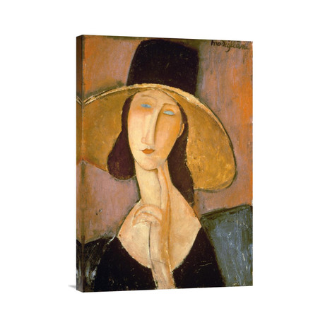 Head of a Woman // Gallery Wrapped (15"L x 22"H)