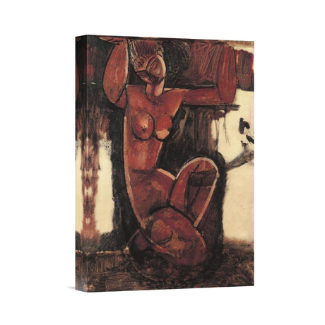 Caryatid A // Gallery Wrapped (11"L x 16"H)