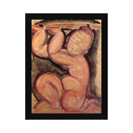 Caryatid X // Framed (19"L x 24"H)