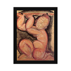 Caryatid X // Framed (19"L x 24"H)