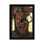 Caryatid 6 // Framed (17"L x 24"H)