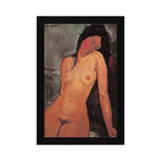 The Seated Nude // Framed (16"L x 24"H)