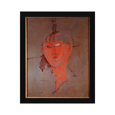 The Red Head // Framed (19"L x 24"H)