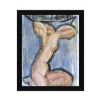 Caryatid 4 // Framed (20"L x 24"H)