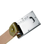 Italian Calfskin Belt // Olive (28-29" Waist)