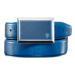 American Buffalo Leather Belt // Marine (28-29" Waist)