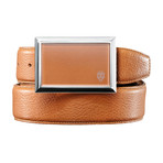 American Buffalo Leather Belt // Tan (28-29" Waist)