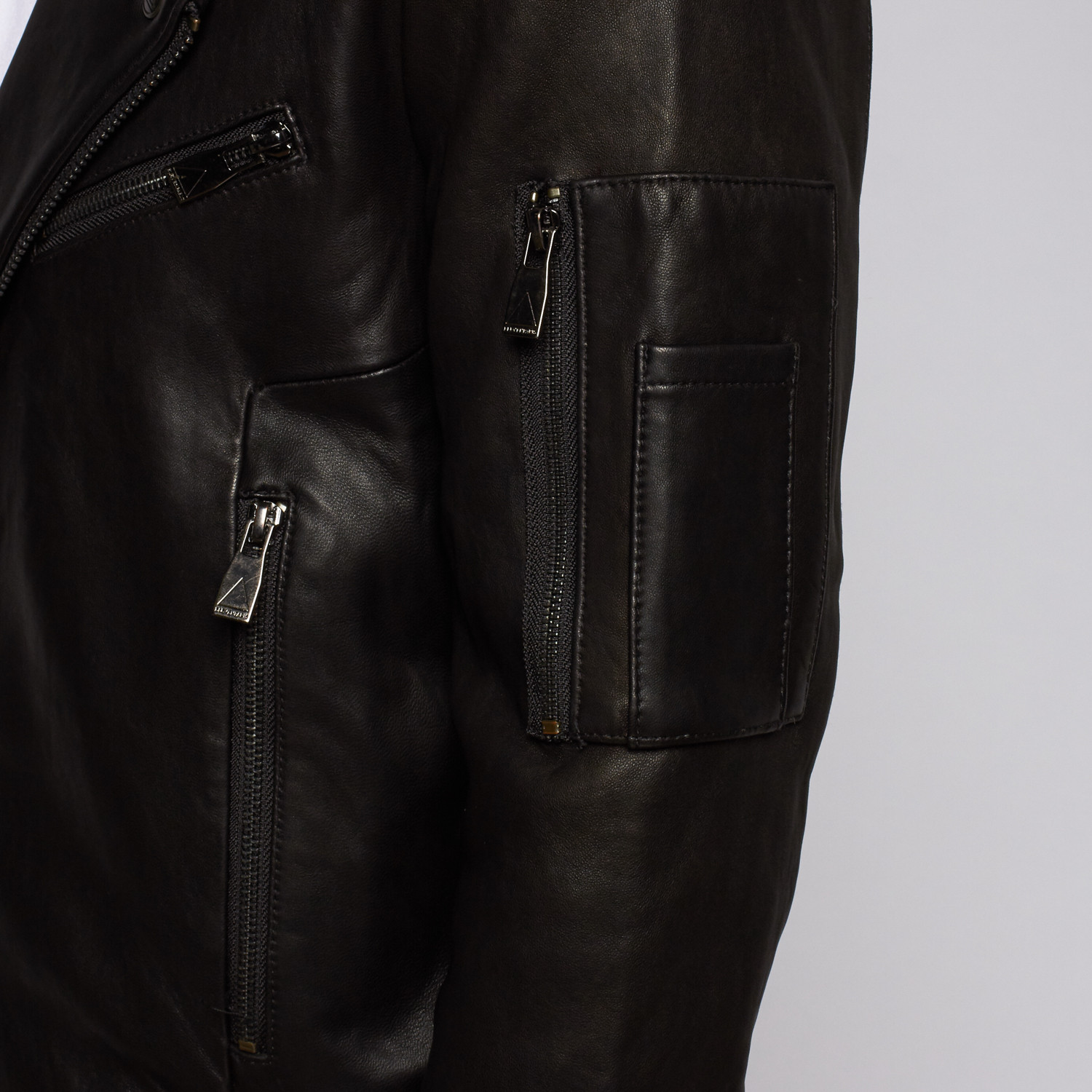 Eleven Paris // Kanon Leather Jacket // Black (L) - Last Grab ...