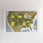 USA Map // Version 1 (Paper)