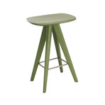 Karla Counter Stool (White Lacquer)