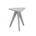 Karla Side Stool (White Lacquer)