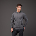 Jacob Holston // Hooded Pullover // Charcoal (XL)