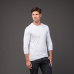 Jacob Holston // Super Soft Modal Blend L/S T-Shirt // White (S)