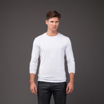 Jacob Holston // Super Soft Modal Blend L/S T-Shirt // White (S)