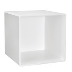 Mikkel Box Shelf (White Lacquer)