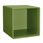 Mikkel Box Shelf (Green Lacquer)