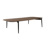 Oliver Coffee Table // Low (Walnut)