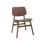 Mathilde Dining Chair // Set of 2 (Carrot + Walnut)