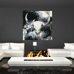 Buffalo7 White (12"L x 12”H)