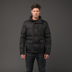 Roberto Cavalli Down Hooded Puffer Jacket (Euro: 46)