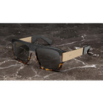 Tips Sunglass // Black Snake Split