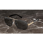 Highs 2 Sunglass // Black/Gold