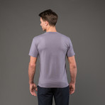 Atmos V-Neck T-Shirt // Grey (L)