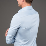 Apollo Slim Dress Shirt // Oxford Blue (L)