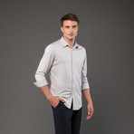 Apollo Slim Dress Shirt // Grey (XL)