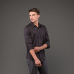 Apollo Slim Dress Shirt // Black (L)