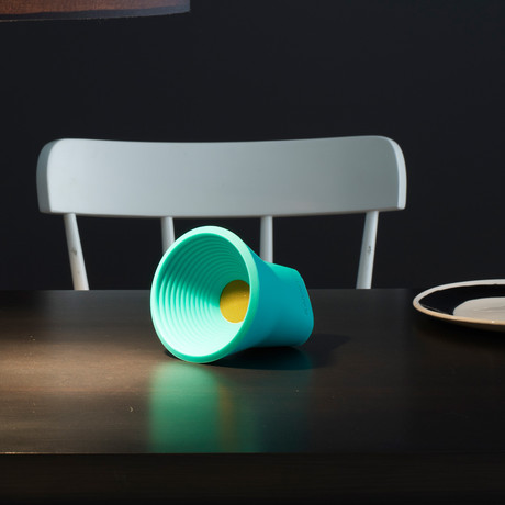 WOW BLING Wireless Speaker // Green + Gold