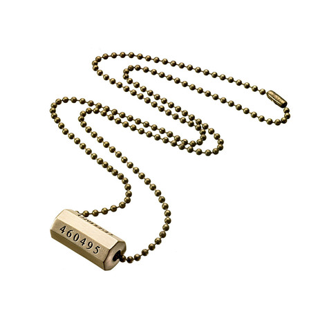 Bullet Octagon Segment Necklace