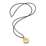 Bullet Octagon Tag Necklace