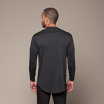 Long Sleeve Sweater // Charcoal (L)