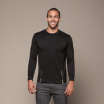 Long Sleeve Sweater // Black (M)