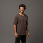Tail T-Shirt // Burgundy (XS)