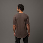 Tail T-Shirt // Burgundy (XS)