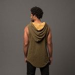 Yianni Sleeveless Sweater // Mustard (XS)