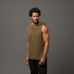 Yianni Sleeveless Sweater // Mustard (XS)