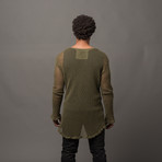 Long Sleeve Tail Shirt // Tarpon General Green (2XL)