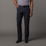 Aero Slim Dress Slacks // Midnight Blue (28WX32L)