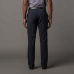 Aero Slim Dress Slacks // Midnight Blue (32WX34L)