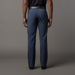 Aero Slim Dress Slacks // Navy (28WX32L)